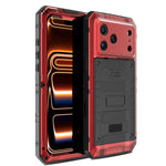 Capa de Telemóvel Híbrida em Metal e Silicone com Proteção Quádrupla, Para iPhone 17 Pro Max, Para iPhone 17 Pro, Para iPhone 17, Para iPhone Air