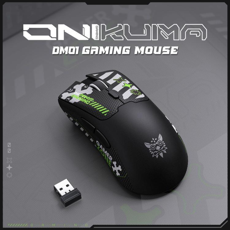 Rato Gaming ONIKUMA DM01 12800DPI 2.4GHz + BT + Com Fios Tri-modo, DM01