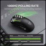 Rato Gaming ONIKUMA DM01 12800DPI 2.4GHz + BT + Com Fios Tri-modo, DM01