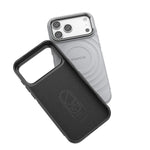 Capa de Telemóvel Magnética BIBERCAS em TPU com Textura Ondulada, Para iPhone 17 Pro Max