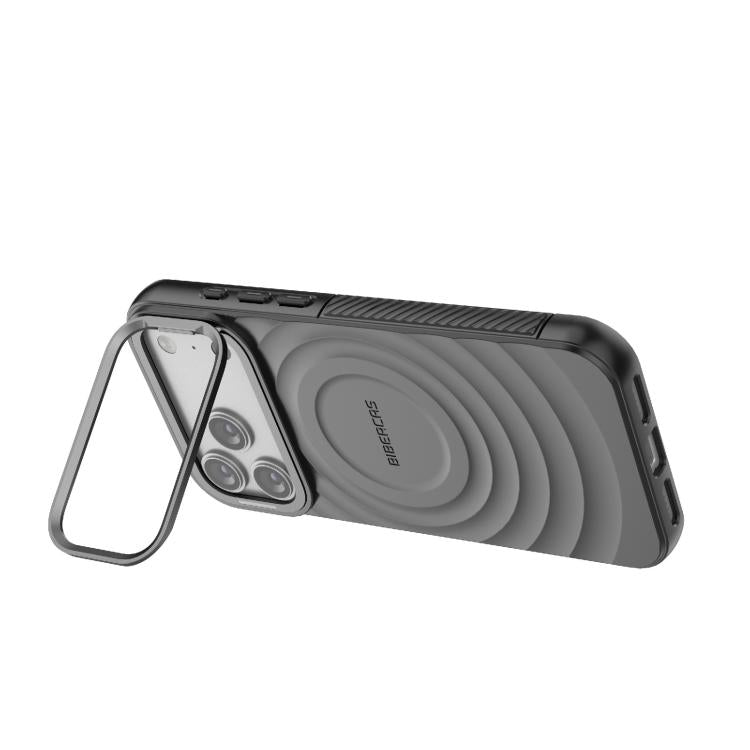 Capa de Telemóvel Magnética BIBERCAS em TPU com Textura Ondulada, Para iPhone 17 Pro Max