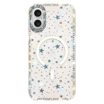 Capa de telemóvel magnética híbrida IMD PC TPU com strass em ambos os lados, Para iPhone 17 Pro Max, Para iPhone 17 Pro, Para iPhone 17, Para iPhone Air, Para iPhone 16 Pro Max, Para iPhone 16 Pro, Para iPhone 16 Plus, Para iPhone 16