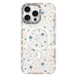 Capa de telemóvel magnética híbrida IMD PC TPU com strass em ambos os lados, Para iPhone 17 Pro Max, Para iPhone 17 Pro, Para iPhone 17, Para iPhone Air, Para iPhone 16 Pro Max, Para iPhone 16 Pro, Para iPhone 16 Plus, Para iPhone 16