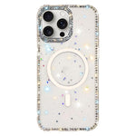 Capa de telemóvel magnética híbrida IMD PC TPU com strass em ambos os lados, Para iPhone 15 Pro Max, Para iPhone 15 Pro, Para iPhone 15, Para iPhone 14, Para iPhone 14 Pro, Para iPhone 14 Pro Max, Para iPhone 13 Pro Max, Para iPhone 13 Pro