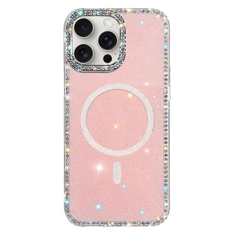 Capa de telemóvel magnética híbrida IMD PC TPU com strass em ambos os lados, Para iPhone 15 Pro Max, Para iPhone 15 Pro, Para iPhone 15, Para iPhone 14, Para iPhone 14 Pro, Para iPhone 14 Pro Max, Para iPhone 13 Pro Max, Para iPhone 13 Pro