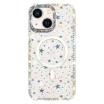 Capa de telemóvel magnética híbrida IMD PC TPU com strass em ambos os lados, Para iPhone 15 Pro Max, Para iPhone 15 Pro, Para iPhone 15, Para iPhone 14, Para iPhone 14 Pro, Para iPhone 14 Pro Max, Para iPhone 13 Pro Max, Para iPhone 13 Pro