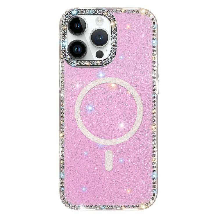 Capa de telemóvel magnética híbrida IMD PC TPU com strass em ambos os lados, Para iPhone 15 Pro Max, Para iPhone 15 Pro, Para iPhone 15, Para iPhone 14, Para iPhone 14 Pro, Para iPhone 14 Pro Max, Para iPhone 13 Pro Max, Para iPhone 13 Pro