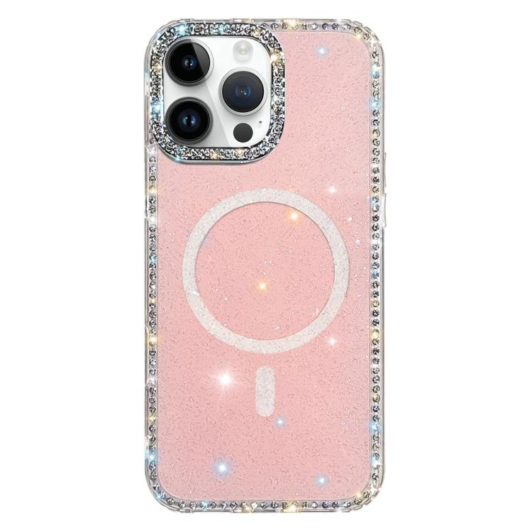 Capa de telemóvel magnética híbrida IMD PC TPU com strass em ambos os lados, Para iPhone 15 Pro Max, Para iPhone 15 Pro, Para iPhone 15, Para iPhone 14, Para iPhone 14 Pro, Para iPhone 14 Pro Max, Para iPhone 13 Pro Max, Para iPhone 13 Pro