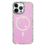 Capa de telemóvel magnética híbrida IMD PC TPU com strass em ambos os lados, Para iPhone 15 Pro Max, Para iPhone 15 Pro, Para iPhone 15, Para iPhone 14, Para iPhone 14 Pro, Para iPhone 14 Pro Max, Para iPhone 13 Pro Max, Para iPhone 13 Pro