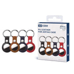 XDcase Pack de 4 Capas Protetoras de Pele Vegana com Anel de Metal, 4 Unidades