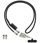 MOCOME W3 Cabo de Carregamento Multifuncional Type-C para Type-C com Correia Ajustável para Telefone em Tira Cruzada