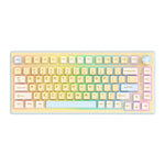 ONIKUMA MT707 Teclado Gaming Mecânico RGB com 82 Teclas e Tri-modo