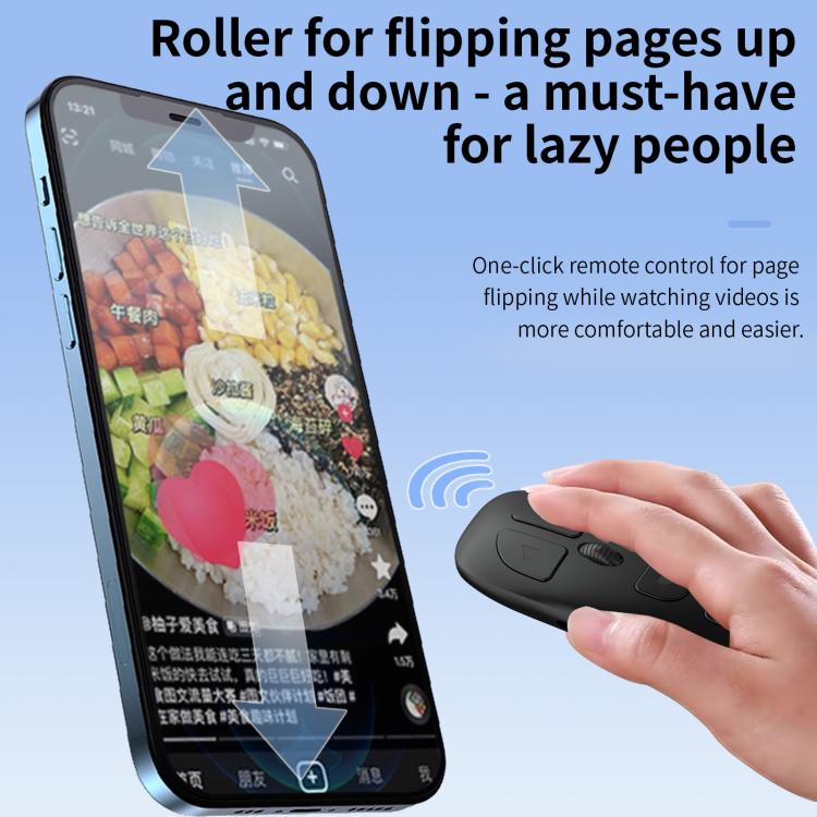KR-06 Multifunctional Rolling Wheel Phone Bluetooth Remote Control