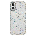 Capa de telemóvel híbrida em TPU e PC IMD com strass em ambos os lados, para iPhone 17 Pro Max, para iPhone 17 Pro, para iPhone 17, para iPhone Air, para iPhone 16 Pro Max, para iPhone 16 Pro, para iPhone 16 Plus, para iPhone 16