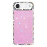 Capa de telemóvel híbrida em TPU e PC IMD com strass em ambos os lados, para iPhone 17 Pro Max, para iPhone 17 Pro, para iPhone 17, para iPhone Air, para iPhone 16 Pro Max, para iPhone 16 Pro, para iPhone 16 Plus, para iPhone 16