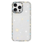 Capa de telemóvel híbrida em TPU e PC IMD com strass em ambos os lados, para iPhone 17 Pro Max, para iPhone 17 Pro, para iPhone 17, para iPhone Air, para iPhone 16 Pro Max, para iPhone 16 Pro, para iPhone 16 Plus, para iPhone 16