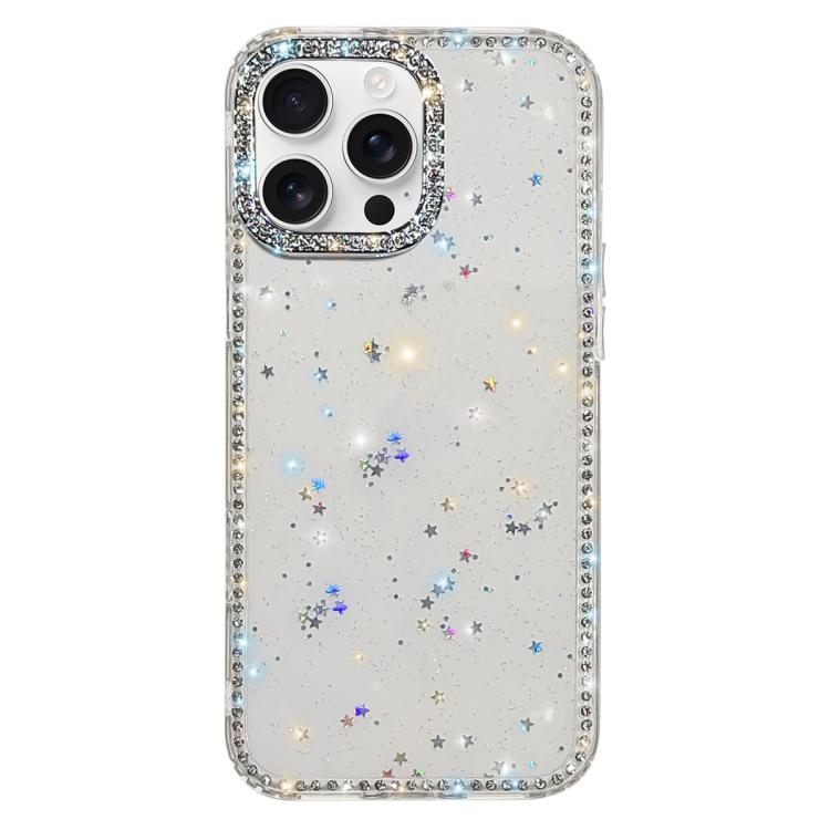 Capa de telemóvel híbrida em TPU e PC IMD com strass em ambos os lados, para iPhone 17 Pro Max, para iPhone 17 Pro, para iPhone 17, para iPhone Air, para iPhone 16 Pro Max, para iPhone 16 Pro, para iPhone 16 Plus, para iPhone 16