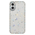 Capa de telemóvel híbrida em TPU e PC IMD com strass em ambos os lados, para iPhone 17 Pro Max, para iPhone 17 Pro, para iPhone 17, para iPhone Air, para iPhone 16 Pro Max, para iPhone 16 Pro, para iPhone 16 Plus, para iPhone 16