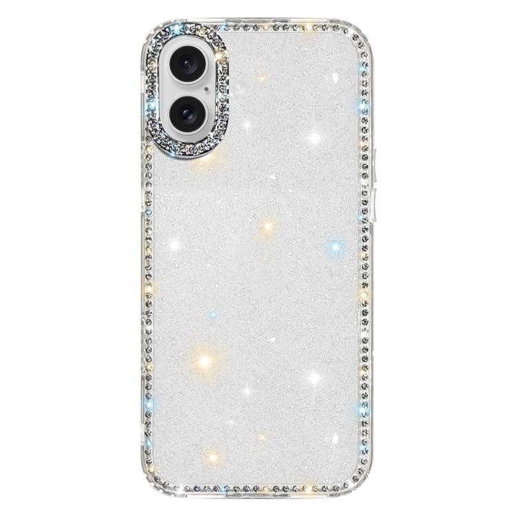 Capa de telemóvel híbrida em TPU e PC IMD com strass em ambos os lados, para iPhone 17 Pro Max, para iPhone 17 Pro, para iPhone 17, para iPhone Air, para iPhone 16 Pro Max, para iPhone 16 Pro, para iPhone 16 Plus, para iPhone 16