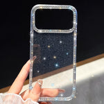 Capa de telemóvel híbrida em TPU e PC IMD com strass em ambos os lados, para iPhone 15 Pro Max, para iPhone 15 Pro, para iPhone 15, para iPhone 14, para iPhone 14 Pro, para iPhone 14 Pro Max, para iPhone 13 Pro Max, para iPhone 13 Pro