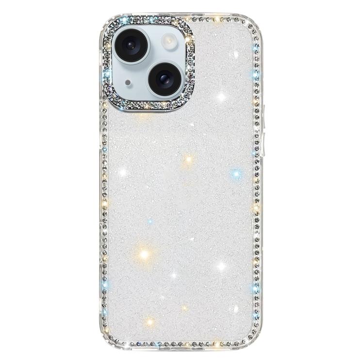 Capa de telemóvel híbrida em TPU e PC IMD com strass em ambos os lados, para iPhone 15 Pro Max, para iPhone 15 Pro, para iPhone 15, para iPhone 14, para iPhone 14 Pro, para iPhone 14 Pro Max, para iPhone 13 Pro Max, para iPhone 13 Pro
