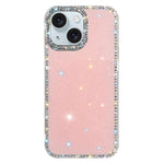 Capa de telemóvel híbrida em TPU e PC IMD com strass em ambos os lados, para iPhone 15 Pro Max, para iPhone 15 Pro, para iPhone 15, para iPhone 14, para iPhone 14 Pro, para iPhone 14 Pro Max, para iPhone 13 Pro Max, para iPhone 13 Pro
