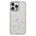Capa de telemóvel híbrida em TPU e PC IMD com strass em ambos os lados, para iPhone 15 Pro Max, para iPhone 15 Pro, para iPhone 15, para iPhone 14, para iPhone 14 Pro, para iPhone 14 Pro Max, para iPhone 13 Pro Max, para iPhone 13 Pro