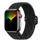 Correia de Relógio em Nylon Trançado com Fivela Deslizante xDfind, Para Apple Watch 42 / 44 / 45 / 46 / 49mm, Para Apple Watch 38 / 40 / 41 / S11 42mm
