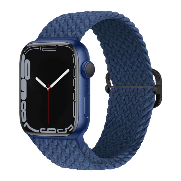 Correia de Relógio em Nylon Trançado com Fivela Deslizante xDfind, Para Apple Watch 42 / 44 / 45 / 46 / 49mm, Para Apple Watch 38 / 40 / 41 / S11 42mm