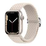 Correia de Relógio em Nylon Trançado com Fivela Deslizante xDfind, Para Apple Watch 42 / 44 / 45 / 46 / 49mm, Para Apple Watch 38 / 40 / 41 / S11 42mm