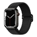 Correia de Relógio em Nylon Trançado com Fivela Deslizante xDfind, Para Apple Watch 42 / 44 / 45 / 46 / 49mm, Para Apple Watch 38 / 40 / 41 / S11 42mm