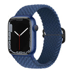 Correia de Relógio em Nylon Trançado com Fivela Deslizante xDfind, Para Apple Watch 42 / 44 / 45 / 46 / 49mm, Para Apple Watch 38 / 40 / 41 / S11 42mm