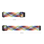 Correia de Relógio em Nylon Trançado com Fivela Deslizante xDfind, Para Apple Watch 42 / 44 / 45 / 46 / 49mm, Para Apple Watch 38 / 40 / 41 / S11 42mm