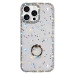 Capa de telemóvel híbrida em TPU e PC IMD com suporte anelar e strass em ambos os lados, para iPhone 17 Pro Max, para iPhone 17 Pro, para iPhone 17, para iPhone Air, para iPhone 16 Pro Max, para iPhone 16 Pro, para iPhone 16 Plus, para iPhone 16