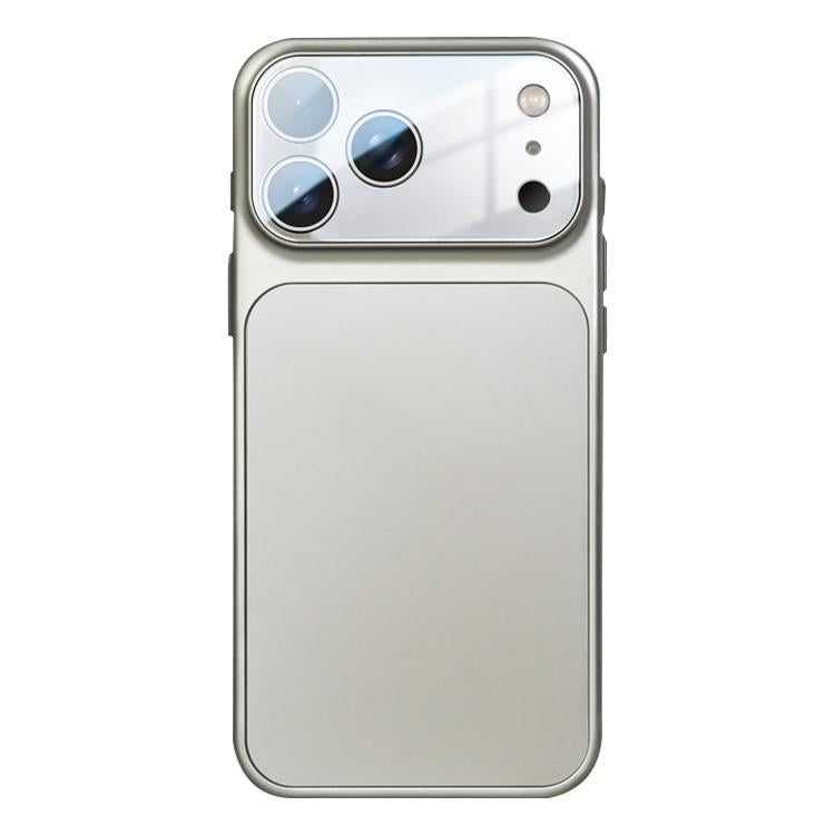 Capa de telemóvel híbrida em TPU com acrílico fosco e película para lente, para iPhone 17 Pro Max, para iPhone 17 Pro