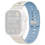Pulseira de Relógio em Silicone com Fivela Magnética Norman xDfind, Para Apple Watch 42 / 44 / 45 / 46 / 49mm, Para Apple Watch 38 / 40 / 41 / S11 42mm