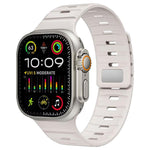 Pulseira de Relógio em Silicone com Fivela Magnética Norman xDfind, Para Apple Watch 42 / 44 / 45 / 46 / 49mm, Para Apple Watch 38 / 40 / 41 / S11 42mm