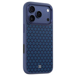 Capa de telemóvel magnética resistente a choques Benks Y3 com padrão de diamante em Kevlar, para iPhone 17 Pro Max, para iPhone 17 Pro