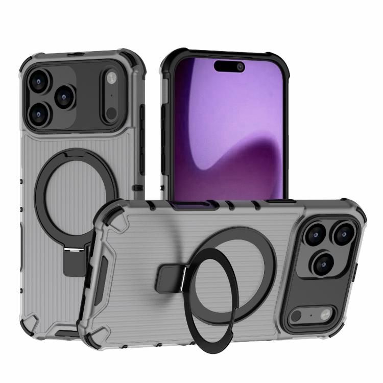 Capa de telemóvel resistente a choques com suporte de grelha, para iPhone 17 Pro Max, para iPhone 17 Pro, para iPhone 17, para iPhone Air
