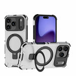 Capa de telemóvel resistente a choques com suporte de grelha, para iPhone 17 Pro Max, para iPhone 17 Pro, para iPhone 17, para iPhone Air