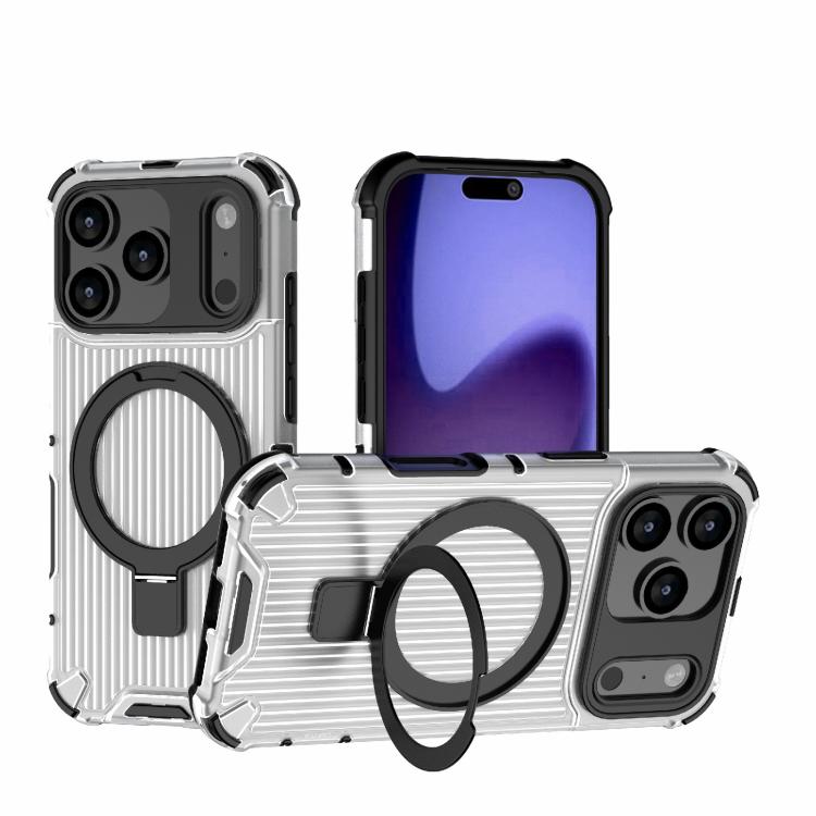Capa de telemóvel resistente a choques com suporte de grelha, para iPhone 17 Pro Max, para iPhone 17 Pro, para iPhone 17, para iPhone Air