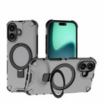 Capa de telemóvel resistente a choques com suporte de grelha, para iPhone 17 Pro Max, para iPhone 17 Pro, para iPhone 17, para iPhone Air