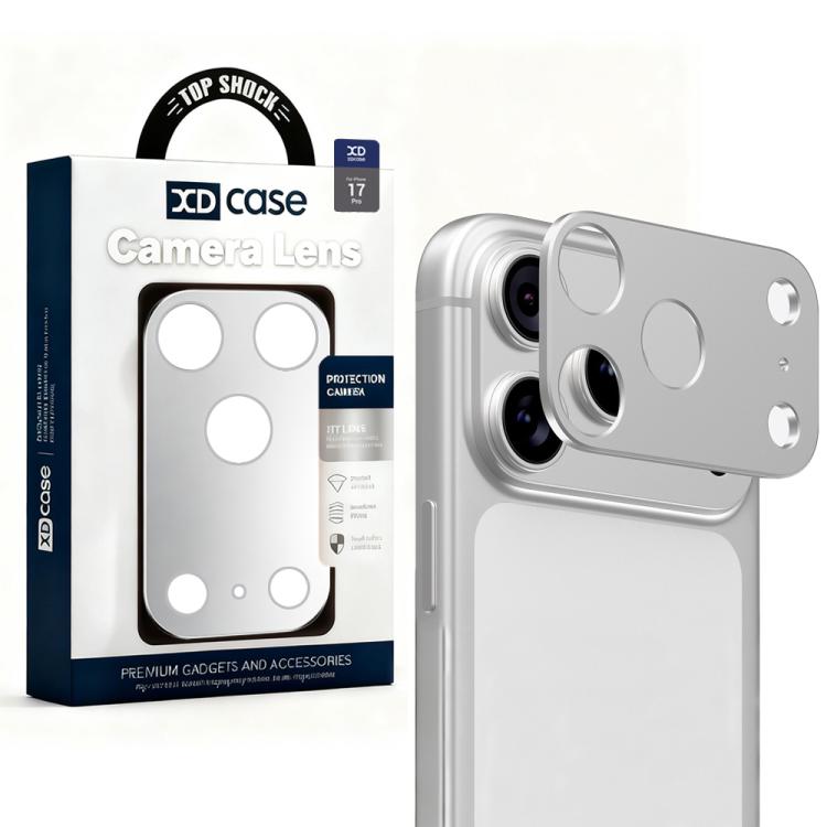 XDcase Protetor de Lente de Câmara Metálico Plano e Oco, Para iPhone 17 Pro Max, Para iPhone 17 Pro