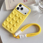 Capa de telemóvel simples em silicone com ventosa e cordão, Para iPhone 17 Pro Max, Para iPhone 17 Pro, Para iPhone 17, Para iPhone Air, Para iPhone 16 Pro Max, Para iPhone 16 Pro, Para iPhone 16 Plus, Para iPhone 16