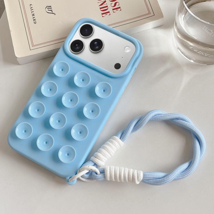 Capa de telemóvel simples em silicone com ventosa e cordão, Para iPhone 17 Pro Max, Para iPhone 17 Pro, Para iPhone 17, Para iPhone Air, Para iPhone 16 Pro Max, Para iPhone 16 Pro, Para iPhone 16 Plus, Para iPhone 16
