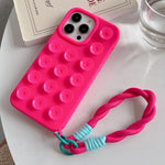 Capa de telemóvel simples em silicone com ventosa e cordão, Para iPhone 17 Pro Max, Para iPhone 17 Pro, Para iPhone 17, Para iPhone Air, Para iPhone 16 Pro Max, Para iPhone 16 Pro, Para iPhone 16 Plus, Para iPhone 16
