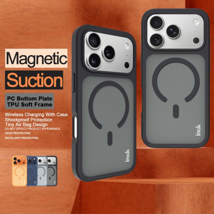 Capa de telemóvel magnética resistente a choques imak série UX-9C em PC + TPU, Para iPhone 17 Pro Max, Para iPhone 17 Pro