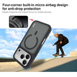 Capa de telemóvel magnética resistente a choques imak série UX-9C em PC + TPU, Para iPhone 17 Pro Max, Para iPhone 17 Pro