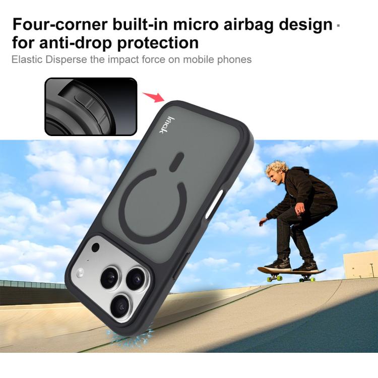 Capa de telemóvel magnética resistente a choques imak série UX-9C em PC + TPU, Para iPhone 17 Pro Max, Para iPhone 17 Pro