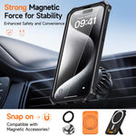 Capa para telemóvel anti-impactos com suporte metálico oculto magnético, Para iPhone 15 Pro Max, Para iPhone 15 Pro, Para iPhone 15 Plus / 14 Plus, Para iPhone 15, Para iPhone 14 / 13, Para iPhone 14 Pro, Para iPhone 14 Pro Max, Para iPhone 13 Pro Max